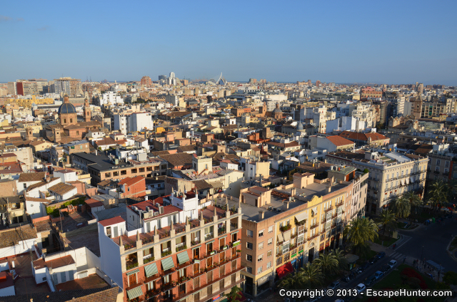Another view of Valencia from the Miquelet
