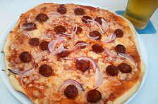 Hungarian pizza