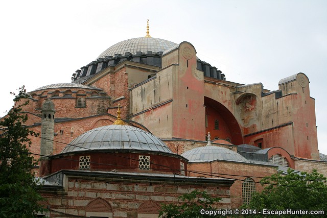 Complex Hagia Sophia structure
