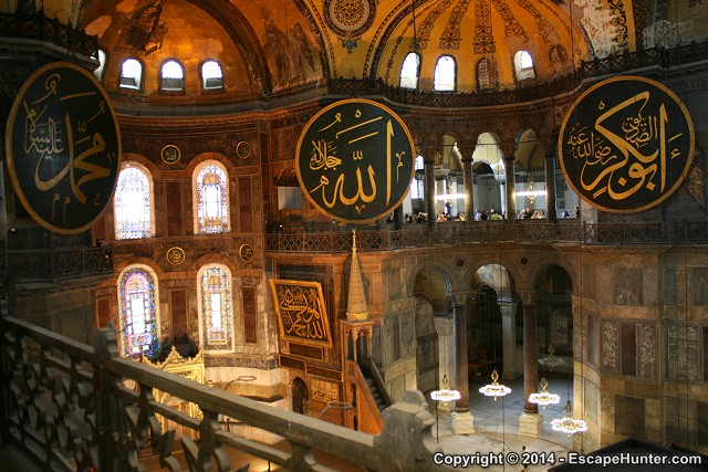 The Hagia Sophia's dual character