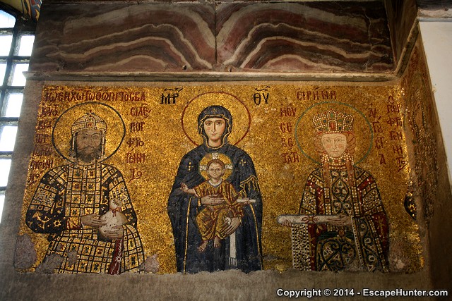 Hagia Sophia Christian depictions