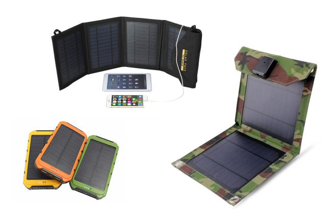 Solar smartphone chargers