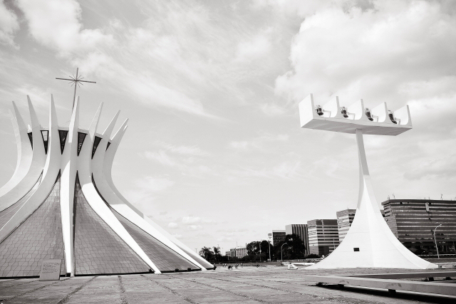 Cathedral of Brasília by Oscar Niemeyer