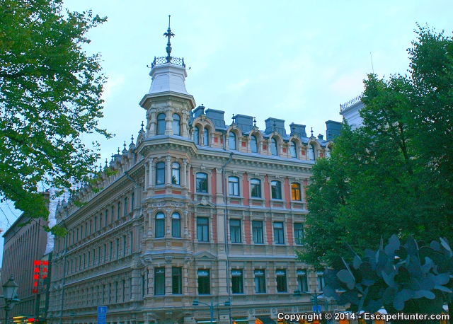 Beautiful towery building