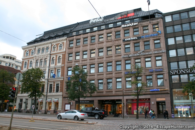 Old and new buildings