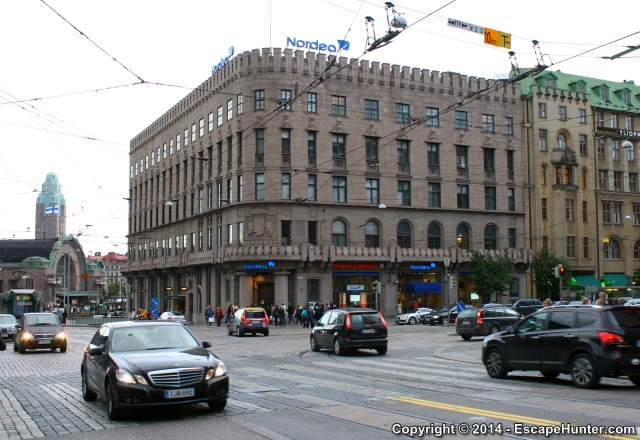 Somewhere in central Helsinki