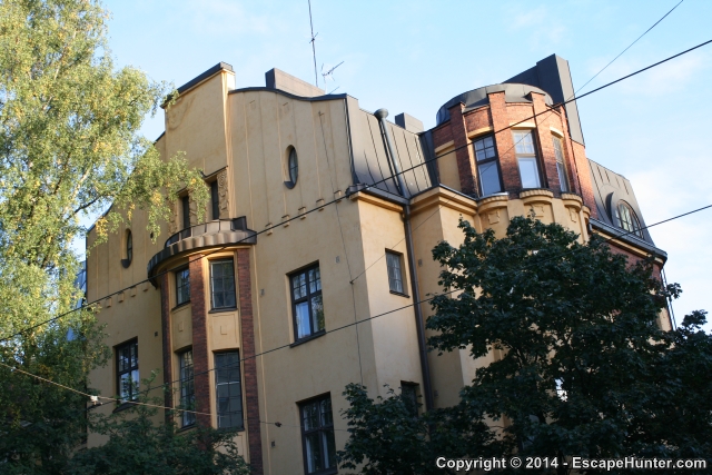 Complex old building