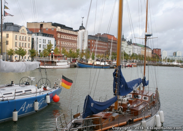 Beautiful sailing yachts