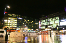 Helsinki night exploration