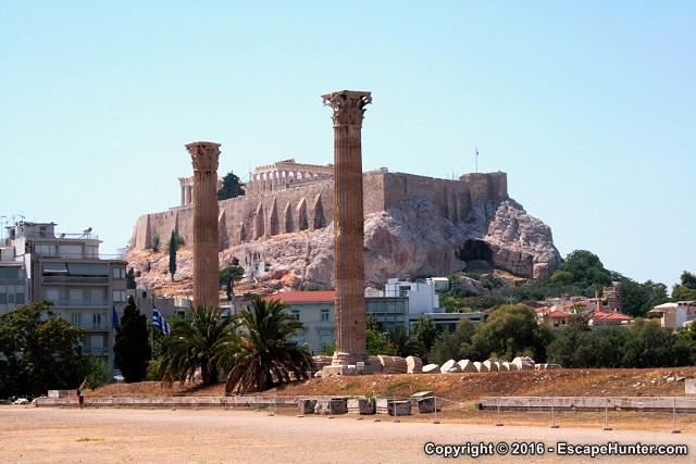 The Temple of Zeus, Athens