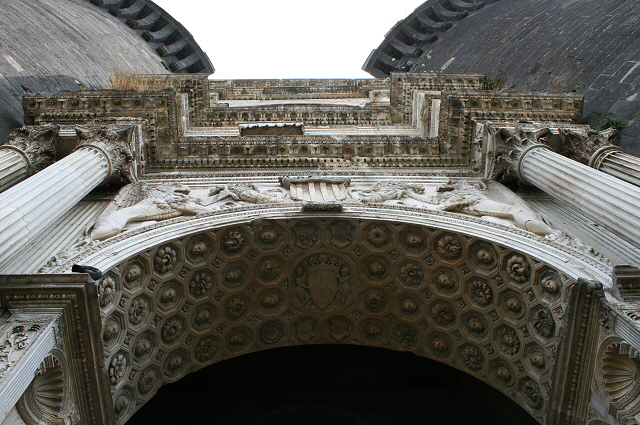 Entrance gate of Castel Nuovo