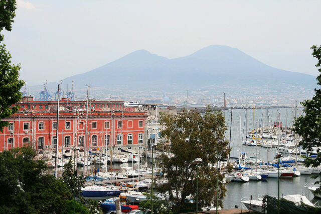 Mount Vesuvius from Naples