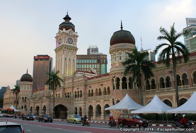 Merdeka Square contrast