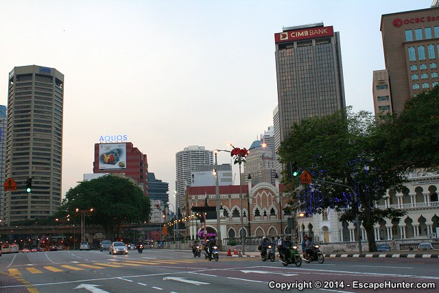 Merdeka Square traffic