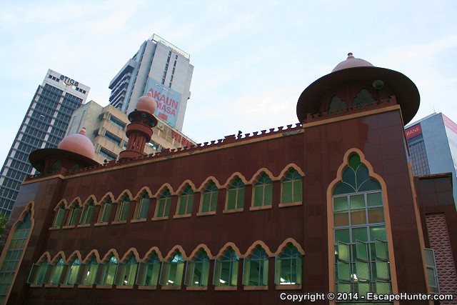 The Masjid India building