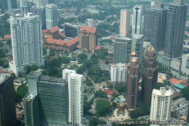 Luxury apartment buildings