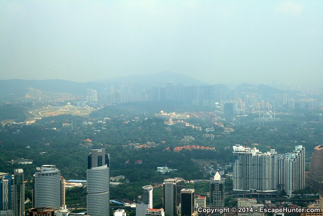 High-rises in the distance