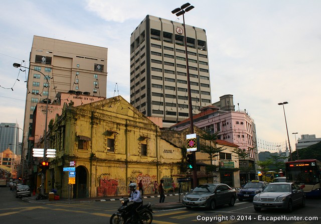 Buildings near Pasar Seni