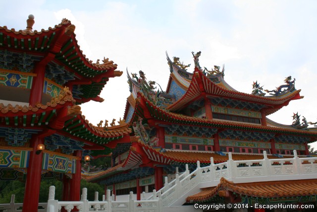 Richly decorated roofs