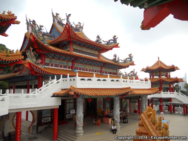 The inner yard and the main building