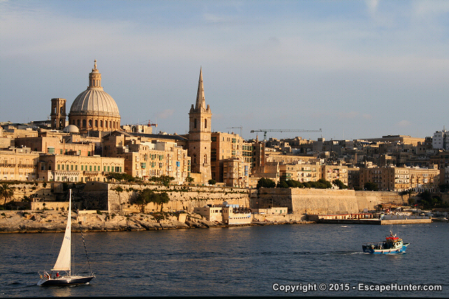 View of Valletta from Sliema