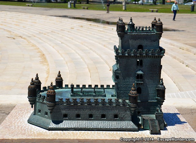 Bronze model of the Torre de Belém