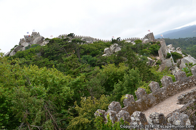 The Moorish Castle walls