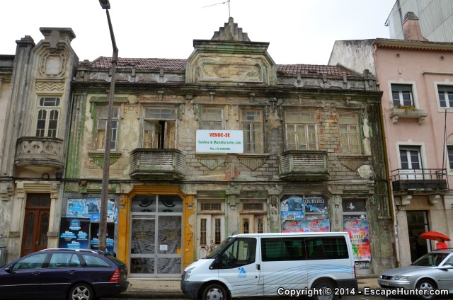 Decaying old building