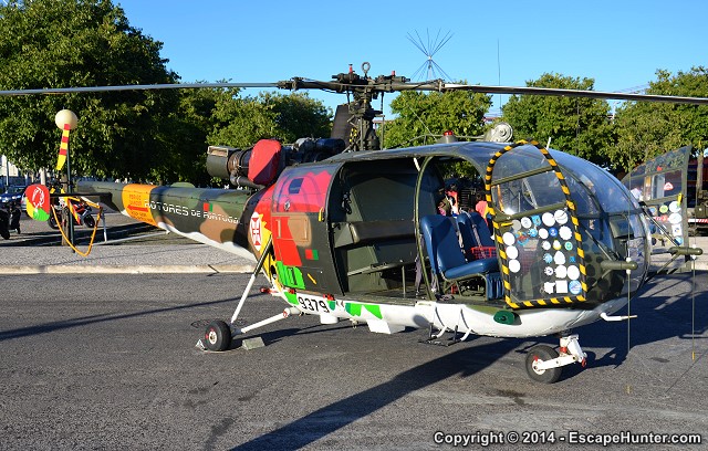 Alouette helicopter