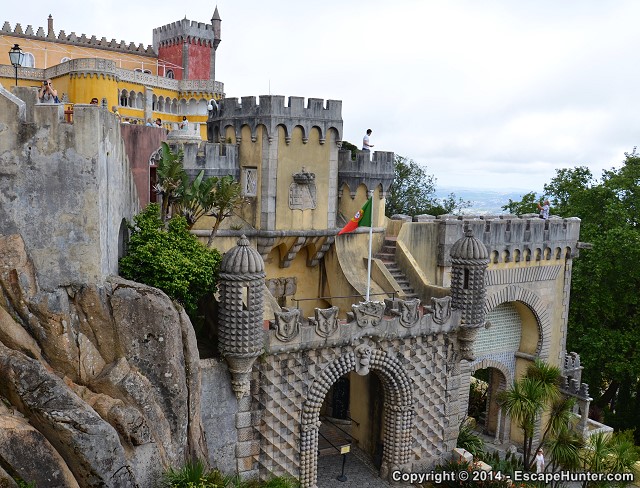 Pena Palace architectural complexity