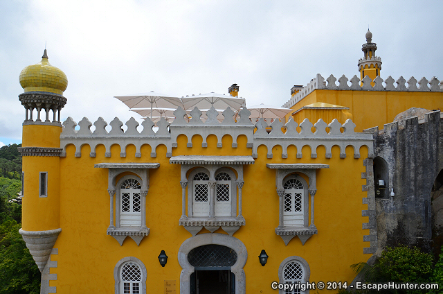 Eastern feel at Pena Palace