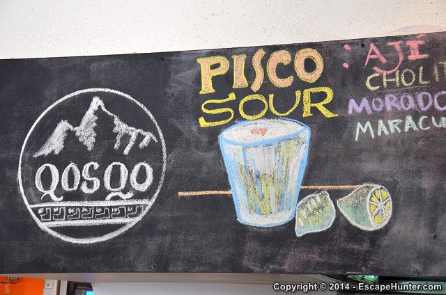 Qosqo restaurant - pisco drink