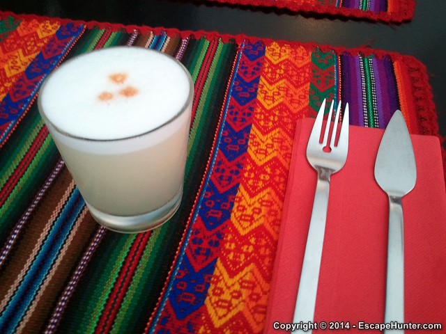 My Pisco Sour drink