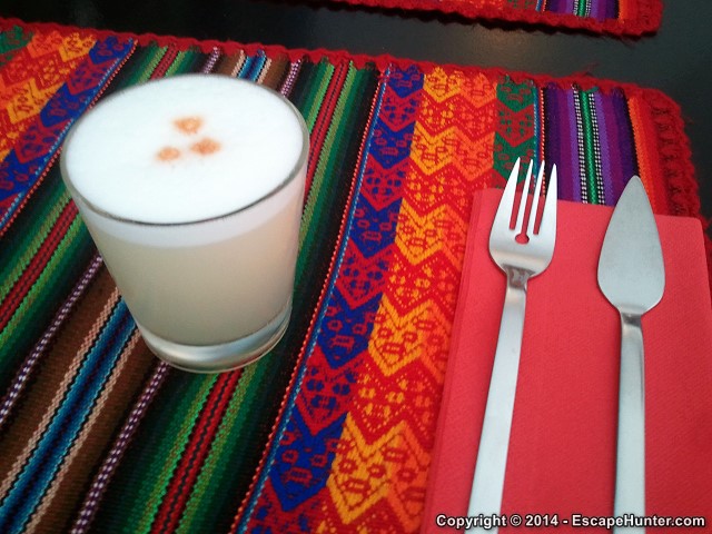 My Pisco Sour drink