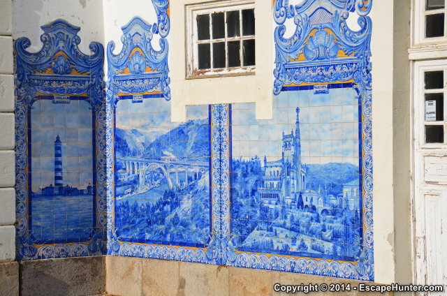 Azulejo murals