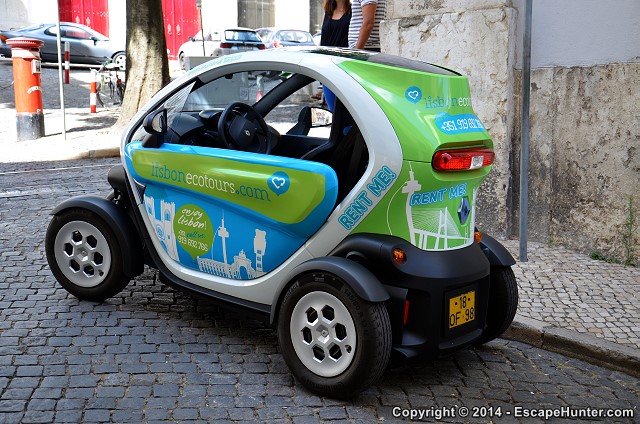 Renault Twizy from the rear