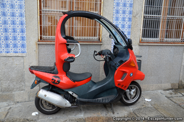 BMW C1 motor scooter
