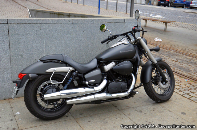 Honda Shadow side