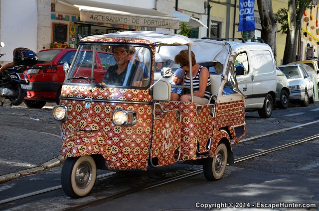Decorated tuk