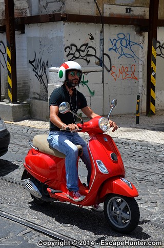 Italian scooter