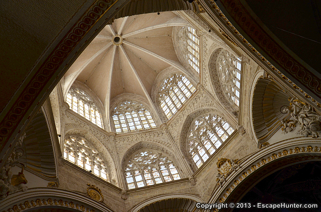 Valencia's Cathedral's cupola