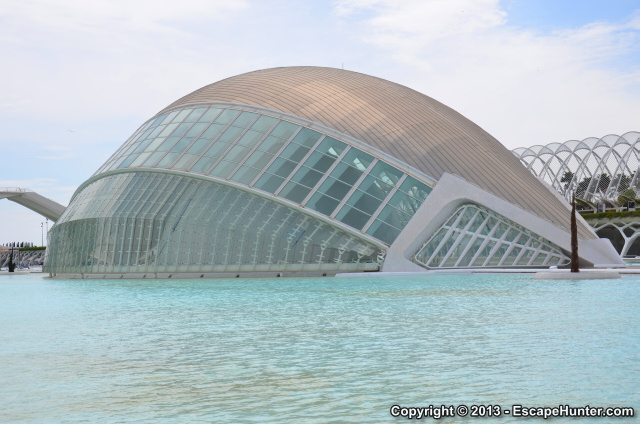 The Hemisfèric building