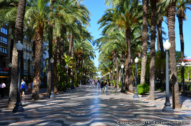 Passeo Explanada in Alicante