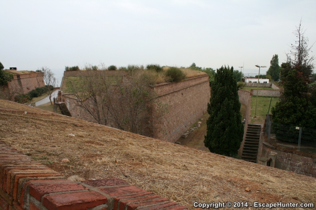 Walls of Montjuïc Fortress