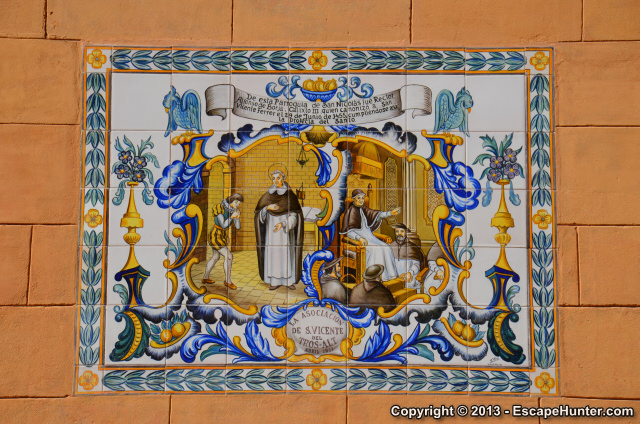 Valencian ceramic tile