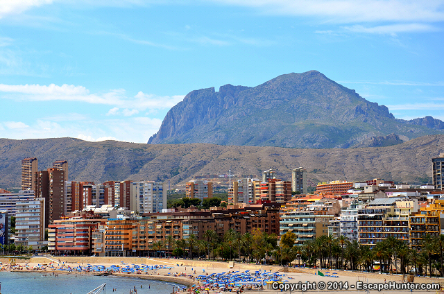 Poniente with Puig Campana
