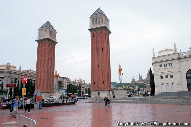 Plaça d'Espanya towers