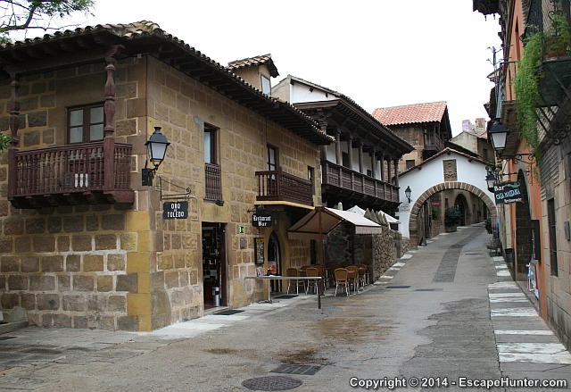 Entering Poble Espanyol