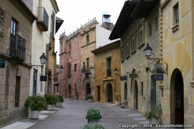 colourful Poble Espanyol