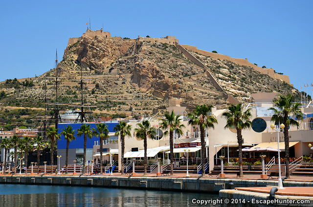 Monte Benacantil with the fortress